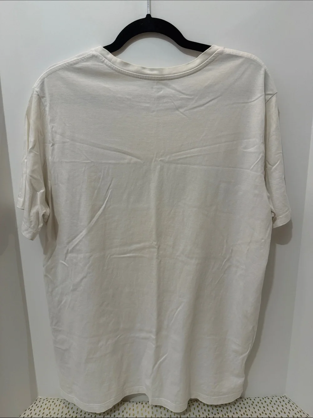 Levi's White Tee with Pink, Green & Blue Graphic